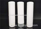 matte , glossy empty white Plastic Cosmetic Tubes for face wash cream