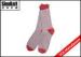 Stripe Crew Fancy Happy Life Colorful Funky Socks , Wholesale Knitted Cotton Men Socks