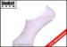 White Plain Cotton Low Cut No Show Socks / Thin Breathable Cotton Girls Dance Socks