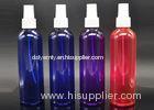 Eco Friendly Blue , Purple , Red cylindrical fine mist spray bottle for perfume