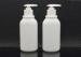 300ml Plastic lotion bottles with pump , Cosmetic Product Packaging
