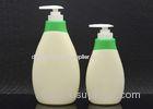 Eco Friendly Green squeezable pump bottles for lotion , shower gel