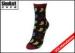 Trendy Customized Cotton Men Colorful Funky Socks , Mens Dress Socks