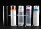 Eco friendly lotion pump bottles airless cosmetic packaging in Pantone Color