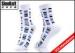 Soft and Breathable Plain Cotton Mens Casual Socks / Man Leisure Socks With Custom Logo
