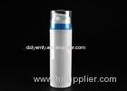 White cream Airless Cosmetic Bottles / lotion pump bottles 30ml 75ml