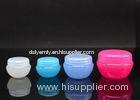 Colorful Airless Cosmetic Bottles PP plastic cream jars with Screw cap