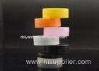 25g nail wipe containers Small Plastic Cream Jars in Yellow / Orange / Pink / Black