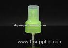 Customized Green Plastic Fine Mist Sprayers 24mm neck cosmetic sprayer