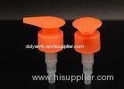 Orange 28 / 410 plastic pump dispenser emulsion lotion pump structure