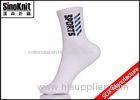 White Cotton Custom Athletic Socks Men Compression Sports Socks Wholesale