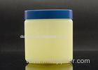 Customized 450ml vaseline jar Plastic Containers For Cosmetics , , Yellow