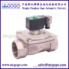 Normally open water solenoid valve supplier 220v 110v 24v 12v