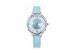 Fashion Metal Case Women Analog Quartz Watch With Leather Band , Japan Movt