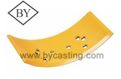 Heavy machinery part/replacement parts Caterpillar Motor Grader 232-70-52180 Overlay Curved edge