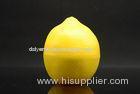 40ml Lemon shaped Plastic Cream Jars Packaging For Cosmetic Products
