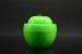 55ml Small Green Plastic Cream Jars Apple shaped Cosmetic packaging