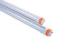 3000K Warm White T8 Led Tube Light Fixtures 4ft 22W for Supermarket