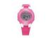 Chronograph Radium Digital Movt Ladies Wrist Watch With EL Backlight For Gift