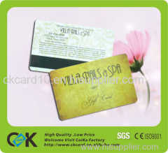 plastic pvc loco300oe magnetic business card of guangdong