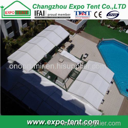Clear Span aluminium swimming tent for rent or sale
