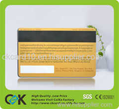 PVC Magnetic Hico Loco VIP Membership Card of guangdong