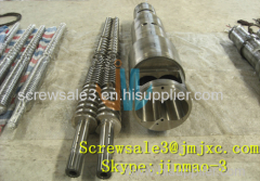 Conical screw barrel made in china zhejiang