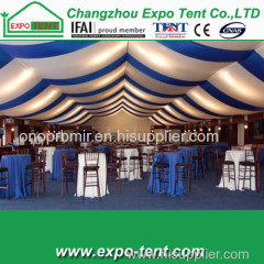 wedding halls tent with beautiful wedding decoration