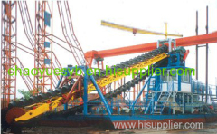 suction type gold & diamond dredger