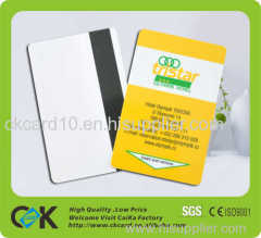 printed plastic pvc custom magnetic cards loco