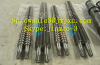 Bimetal twin double screw and barrel/conical screw