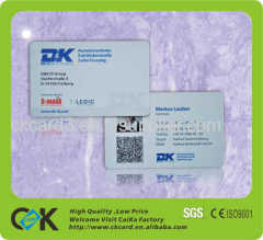 top quality membership card from China manufacturer