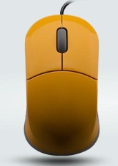 beautiful wired optical mouse