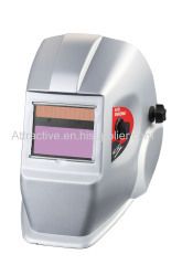 Auto-darkenning welding Helmets Solar cell back up with changable 2 AAA Alkaline batteries