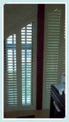 89MM Solid Wooden Plantation Shutter