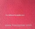 Cold Resistance Rough Style Red PU Leather Fabric For Upholstery For Handbags