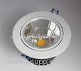 750lm Warm White COB LED Recessed Downlight 10W 3200K 45For Exhibitions