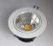 Pure White 4000K 680lm Outdoor Recessed LED Downlight COB 10Watt AC 265V