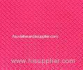 Migration Resistance Faux Leather Fabric For Handbags , Pink Upholstery Fabric