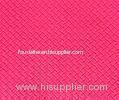 Migration Resistance Faux Leather Fabric For Handbags , Pink Upholstery Fabric