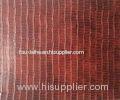 Embossed Artificial PVC Snakeskin Vinyl Fabric For Decoration 0.8 - 2.0 mm Thickness