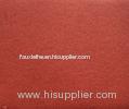 Red automobile upholstery fabric Microfiber Leather With Clear texture