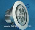 Aluminum Recessed LED Ceiling Downlights 7W Epistar 630lm AC 265V