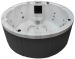 round whirlpool outdoor spa jacuzzi bathtub