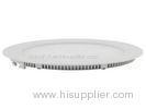 10W Round LED Flat Panel Lighting Energy Saving Ra70 85V - 265V AC 7000k