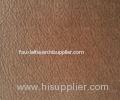Washing Artificial PU Leather Fabric , Red Faux Leather Fabric For Upholstery