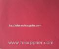 Splice Stretch Pu Leather Fabric , Red Faux Leather Fabric For Handbags