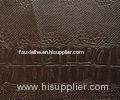 PVC Faux Alligator Leather Material , Fake Alligator Skin For Upholstery