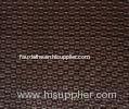 Spraying Effect Grid Artificial Leather Fabric For Handbags 1.0 - 2.5mm Thickness