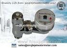 Anti-theft Smart Domestic Water Flow Meter , Water Velocity Meter G3/4-B Thread